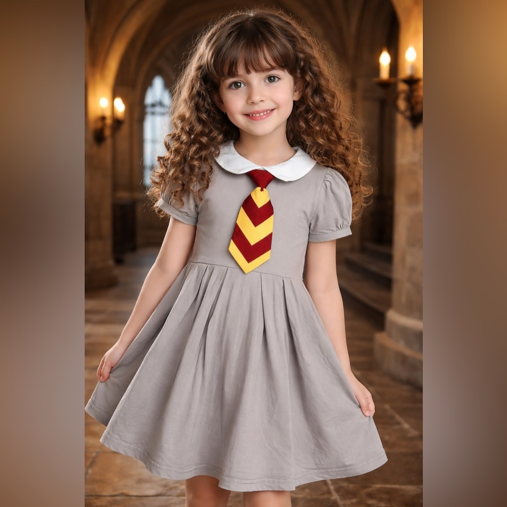 Only Little Once Harry Potter Dress Hermione Size 6 NWOT Girls Dress-up costume